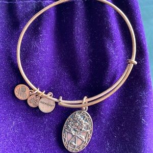 Alex and Ani Rose Gold Friendship Bracelet